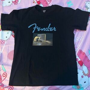 Uniqlo Fender Guitar Set Tee!